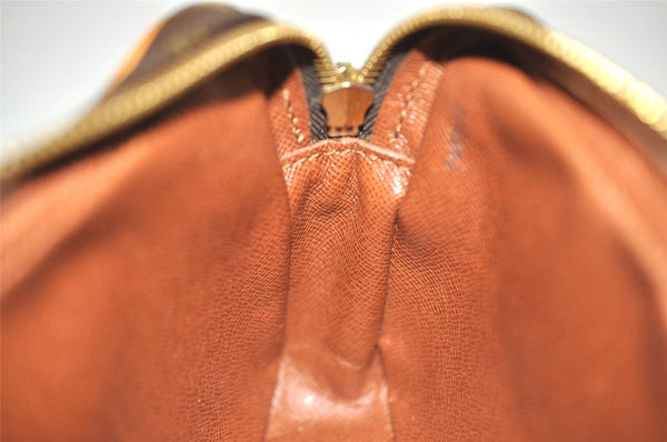 Authentic Louis Vuitton Monogram Marly Dragonne PM M51827 Clutch Hand Bag 2656I