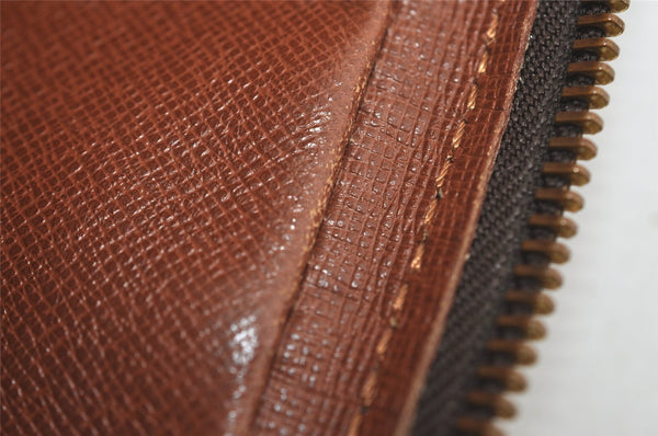 Authentic Louis Vuitton Monogram Marly Dragonne PM M51827 Clutch Hand Bag 2656I