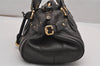 Authentic Chloe Vintage Paddington Leather Shoulder Hand Bag Brown 2656J