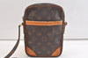 Authentic Louis Vuitton Monogram Danube Shoulder Cross Bag M45266 Junk 2656K