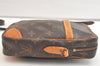 Authentic Louis Vuitton Monogram Danube Shoulder Cross Bag M45266 Junk 2656K