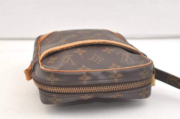 Authentic Louis Vuitton Monogram Danube Shoulder Cross Bag M45266 Junk 2656K