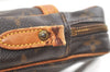Authentic Louis Vuitton Monogram Danube Shoulder Cross Bag M45266 Junk 2656K