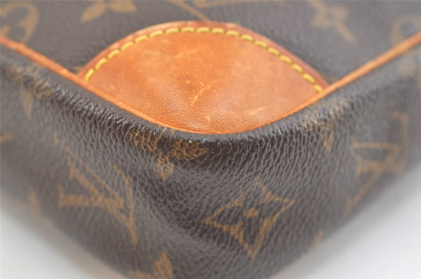 Authentic Louis Vuitton Monogram Danube Shoulder Cross Bag M45266 Junk 2656K