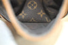Authentic Louis Vuitton Monogram Danube Shoulder Cross Bag M45266 Junk 2656K