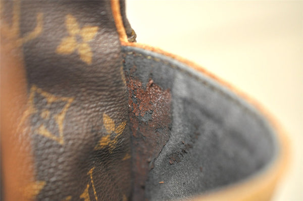 Authentic Louis Vuitton Monogram Danube Shoulder Cross Bag M45266 Junk 2656K