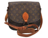 Authentic Louis Vuitton Monogram Saint Cloud GM M51242 Shoulder Cross Bag 2657J