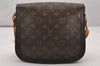 Authentic Louis Vuitton Monogram Saint Cloud GM M51242 Shoulder Cross Bag 2657J