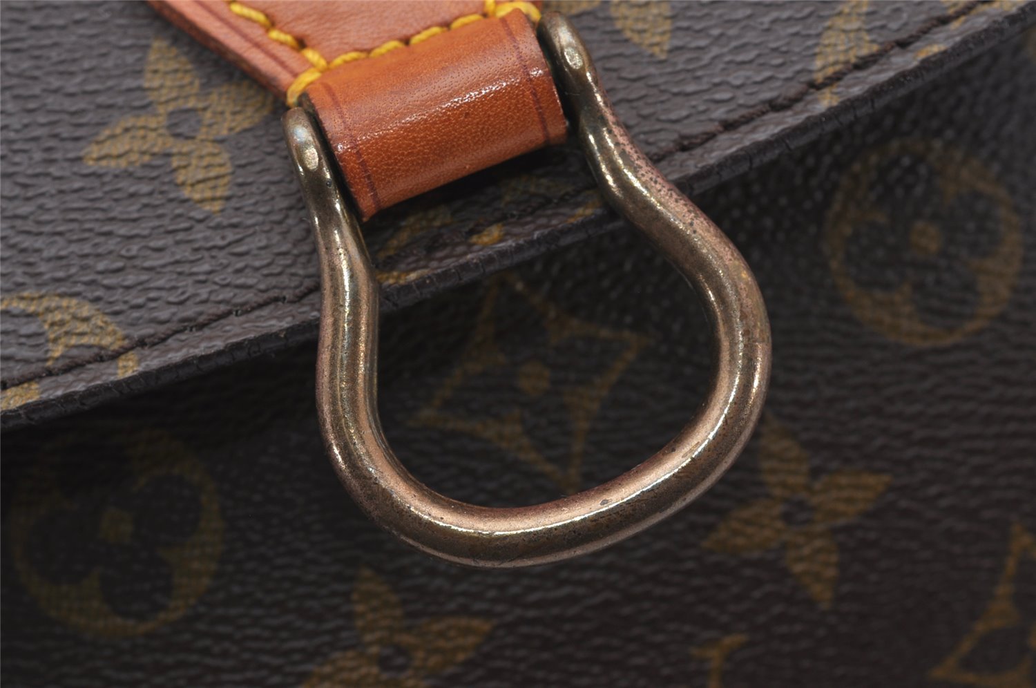 Authentic Louis Vuitton Monogram Saint Cloud GM M51242 Shoulder Cross Bag 2657J