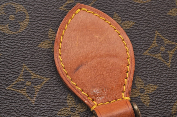 Authentic Louis Vuitton Monogram Saint Cloud GM M51242 Shoulder Cross Bag 2657J