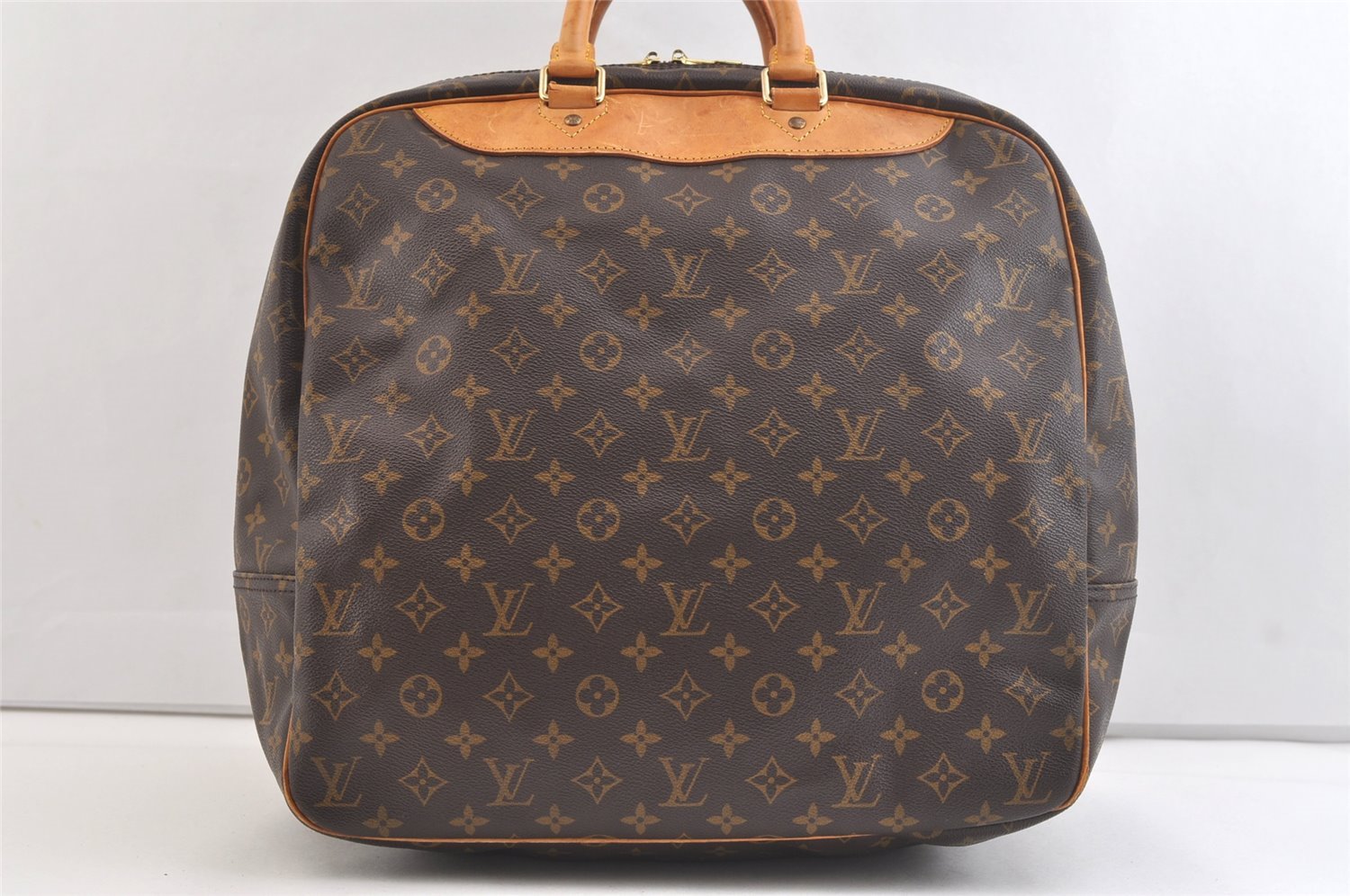 Authentic Louis Vuitton Monogram Evasion PM Boston Travel Bag M41443 LV 2657K