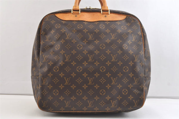 Authentic Louis Vuitton Monogram Evasion PM Boston Travel Bag M41443 LV 2657K