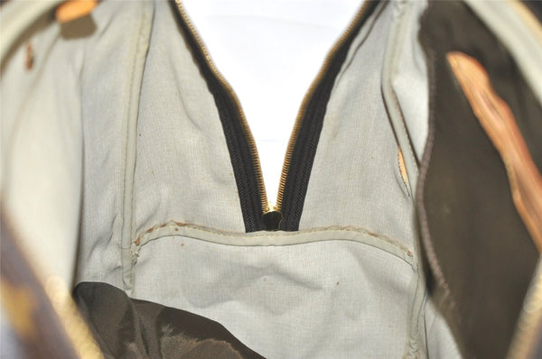 Authentic Louis Vuitton Monogram Evasion PM Boston Travel Bag M41443 LV 2657K