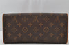 Authentic Louis Vuitton Monogram Pochette Twin GM Shoulder Bag M51852 LV 2658J