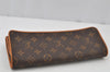 Authentic Louis Vuitton Monogram Pochette Twin GM Shoulder Bag M51852 LV 2658J