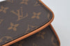 Authentic Louis Vuitton Monogram Pochette Twin GM Shoulder Bag M51852 LV 2658J