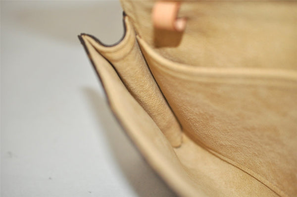 Authentic Louis Vuitton Monogram Pochette Twin GM Shoulder Bag M51852 LV 2658J