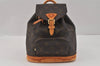 Authentic Louis Vuitton Monogram Montsouris PM Backpack M51137 LV Junk 2658K