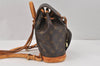 Authentic Louis Vuitton Monogram Montsouris PM Backpack M51137 LV Junk 2658K