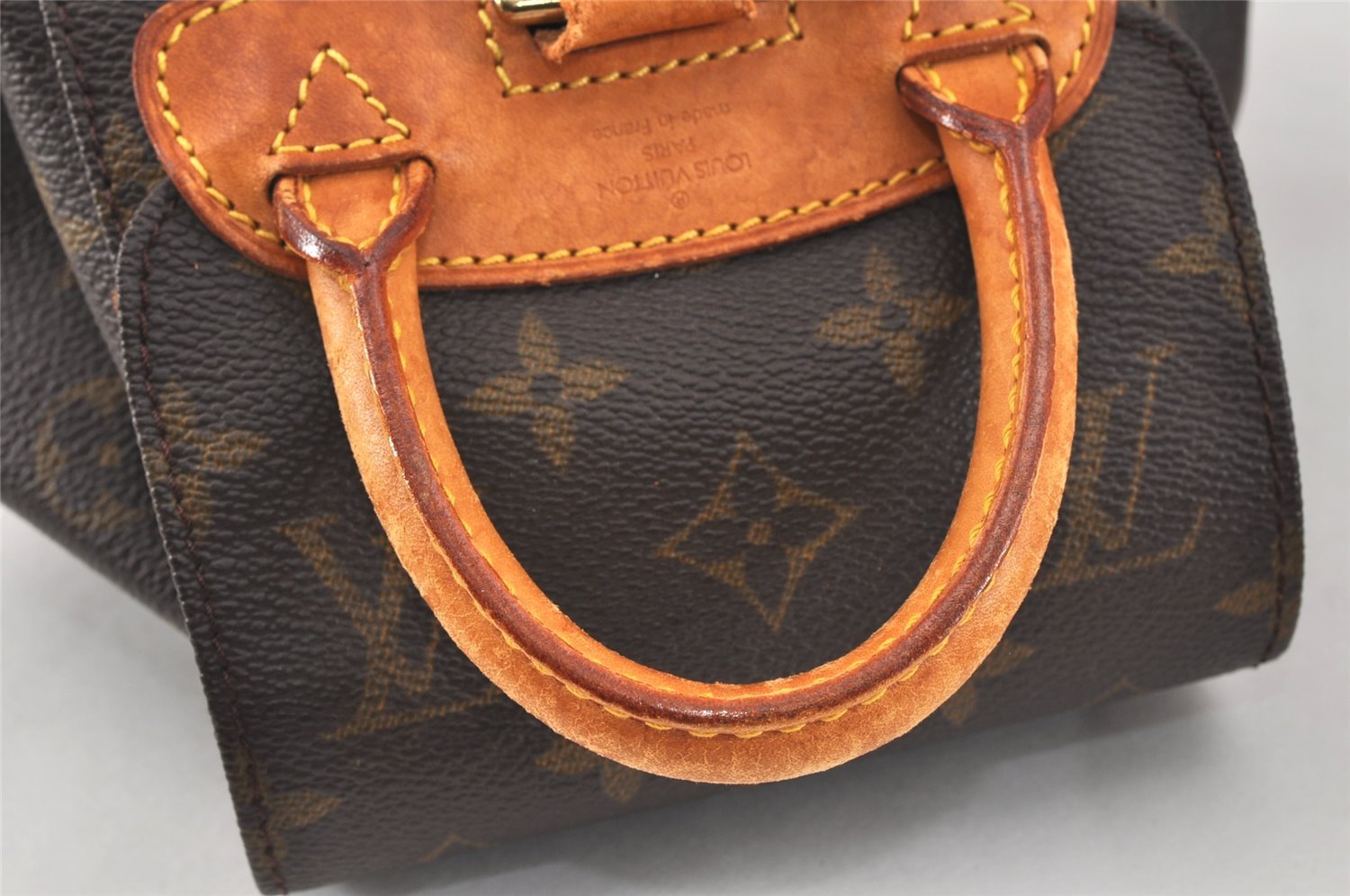 Authentic Louis Vuitton Monogram Montsouris PM Backpack M51137 LV Junk 2658K