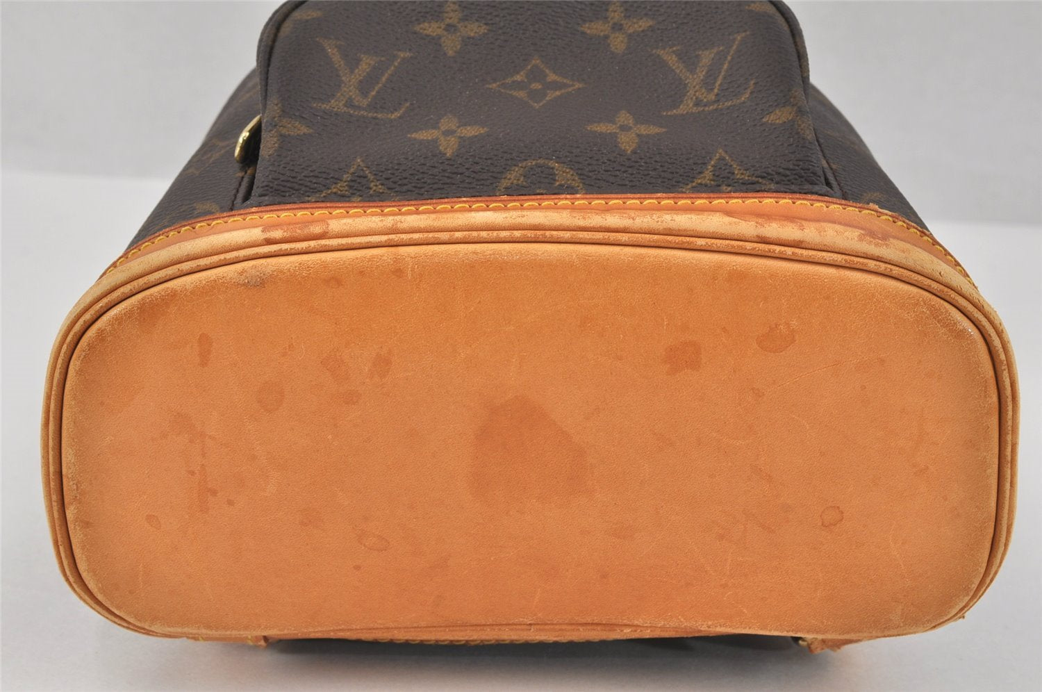 Authentic Louis Vuitton Monogram Montsouris PM Backpack M51137 LV Junk 2658K