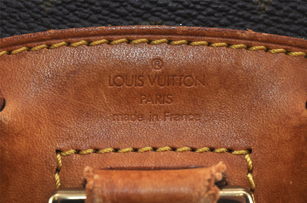 Authentic Louis Vuitton Monogram Montsouris PM Backpack M51137 LV Junk 2658K