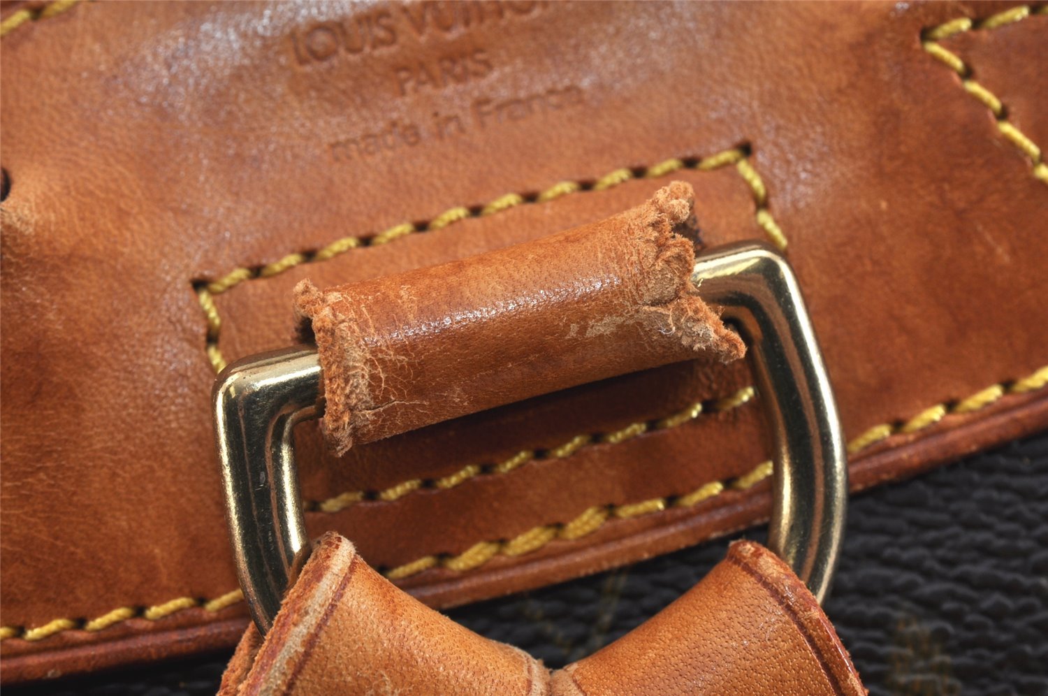 Authentic Louis Vuitton Monogram Montsouris PM Backpack M51137 LV Junk 2658K