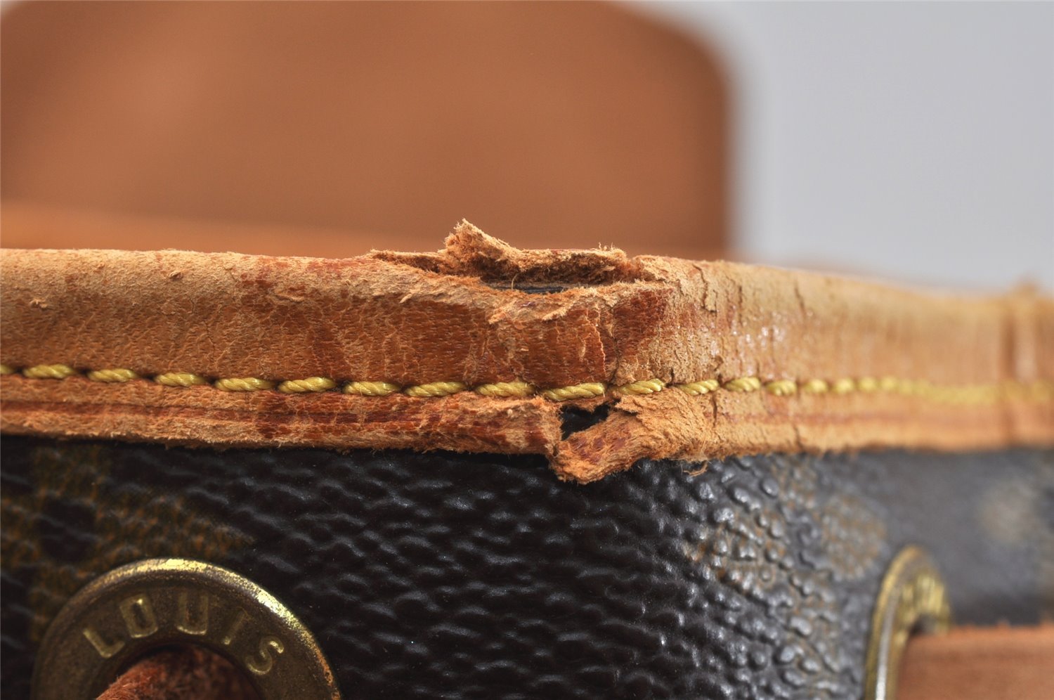 Authentic Louis Vuitton Monogram Montsouris PM Backpack M51137 LV Junk 2658K