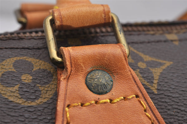 Authentic Louis Vuitton Monogram Speedy 30 Hand Boston Bag M41526 LV 2660I