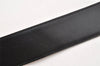 Authentic HERMES Vintage Leather Belt Size 24.6-26.6" Black Brown 2660K