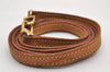 Authentic Louis Vuitton Leather Shoulder Strap Beige 47.2" LV 2661J