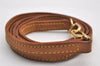 Authentic Louis Vuitton Leather Shoulder Strap Beige 47.2" LV 2661J