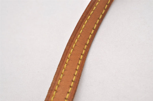 Authentic Louis Vuitton Leather Shoulder Strap Beige 47.2" LV 2661J