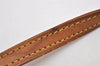 Authentic Louis Vuitton Leather Shoulder Strap Beige 47.2" LV 2661J