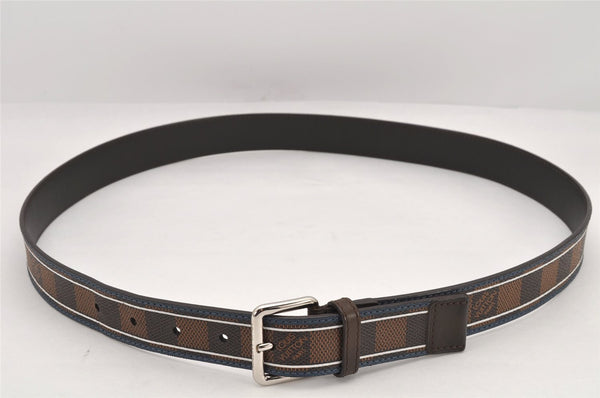 Authentic Louis Vuitton Damier Belt Ceinture Sidney 90cm 35.4" M9769 LV 2661K