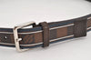 Authentic Louis Vuitton Damier Belt Ceinture Sidney 90cm 35.4" M9769 LV 2661K