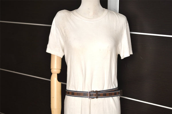 Authentic Louis Vuitton Damier Belt Ceinture Sidney 90cm 35.4" M9769 LV 2661K