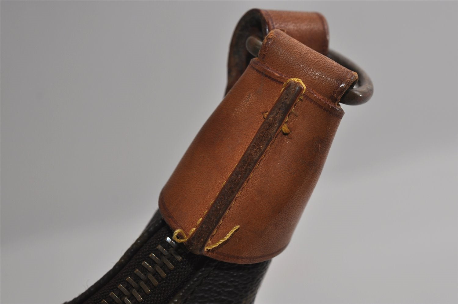 Authentic Louis Vuitton Monogram Boulogne 30 Shoulder Cross Bag Old Model 2662I