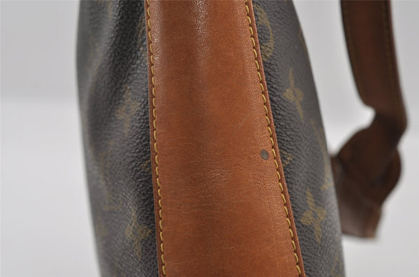 Authentic Louis Vuitton Monogram Boulogne 30 Shoulder Cross Bag Old Model 2662I