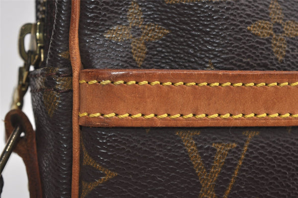 Authentic Louis Vuitton Monogram Danube Shoulder Cross Body Bag M45266 LV 2664I