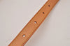 Authentic Louis Vuitton Leather Shoulder Strap For Bucket GM 31.9" Beige 2664J