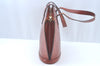 Authentic Louis Vuitton Epi Saint Jacques Hand Bag Brown M52273 LV 2665J