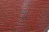 Authentic Louis Vuitton Epi Saint Jacques Hand Bag Brown M52273 LV 2665J