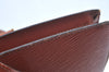 Authentic Louis Vuitton Epi Saint Jacques Hand Bag Brown M52273 LV 2665J