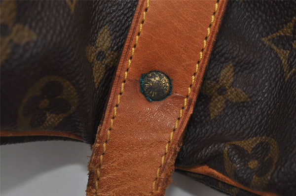 Authentic Louis Vuitton Monogram Saumur 43 Shoulder Cross Bag M42252 LV 2666I