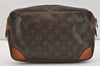 Authentic Louis Vuitton Monogram Compiegne 28 Clutch Hand Bag M51845 LV 2666J