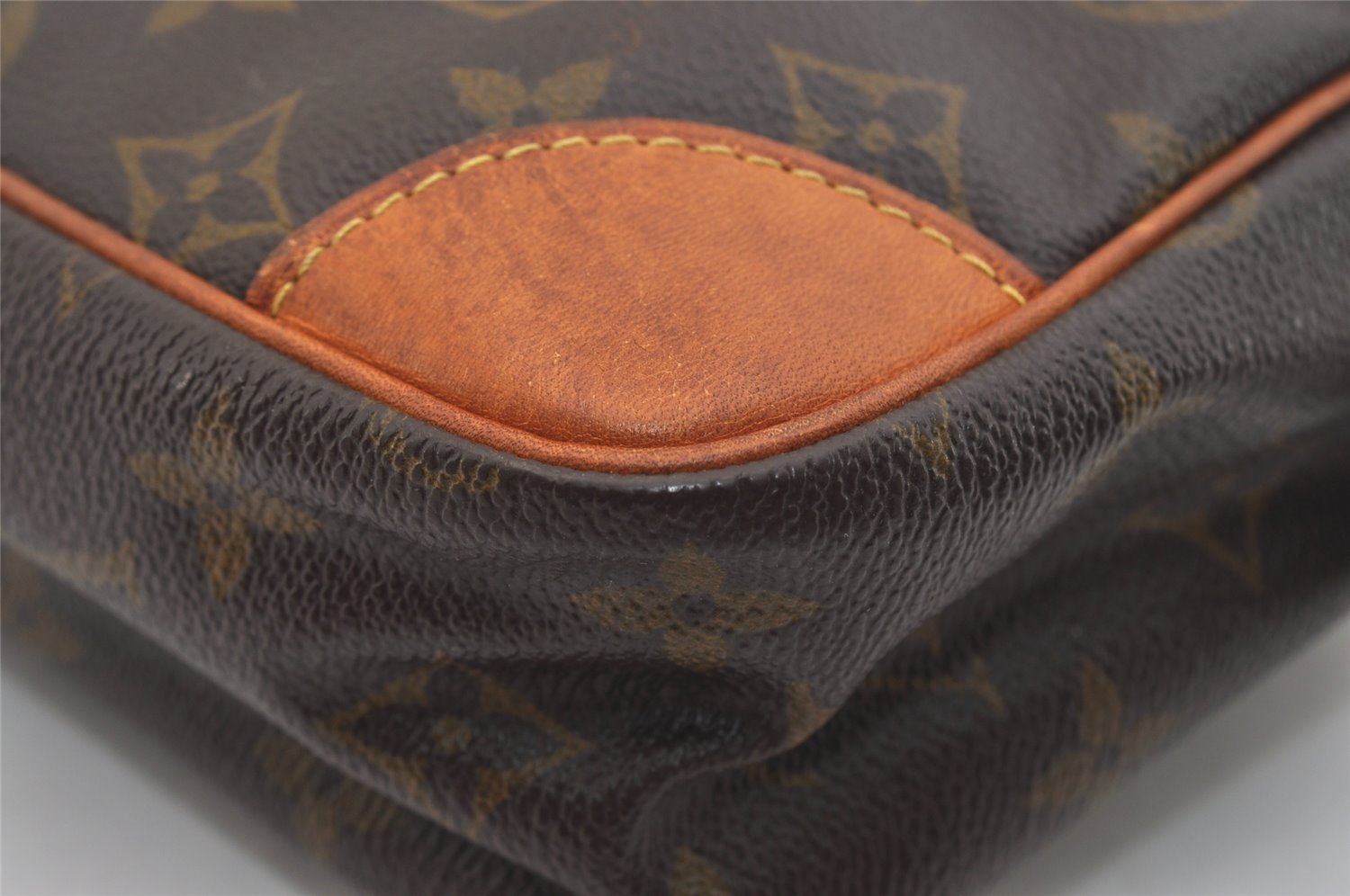 Authentic Louis Vuitton Monogram Compiegne 28 Clutch Hand Bag M51845 LV 2666J