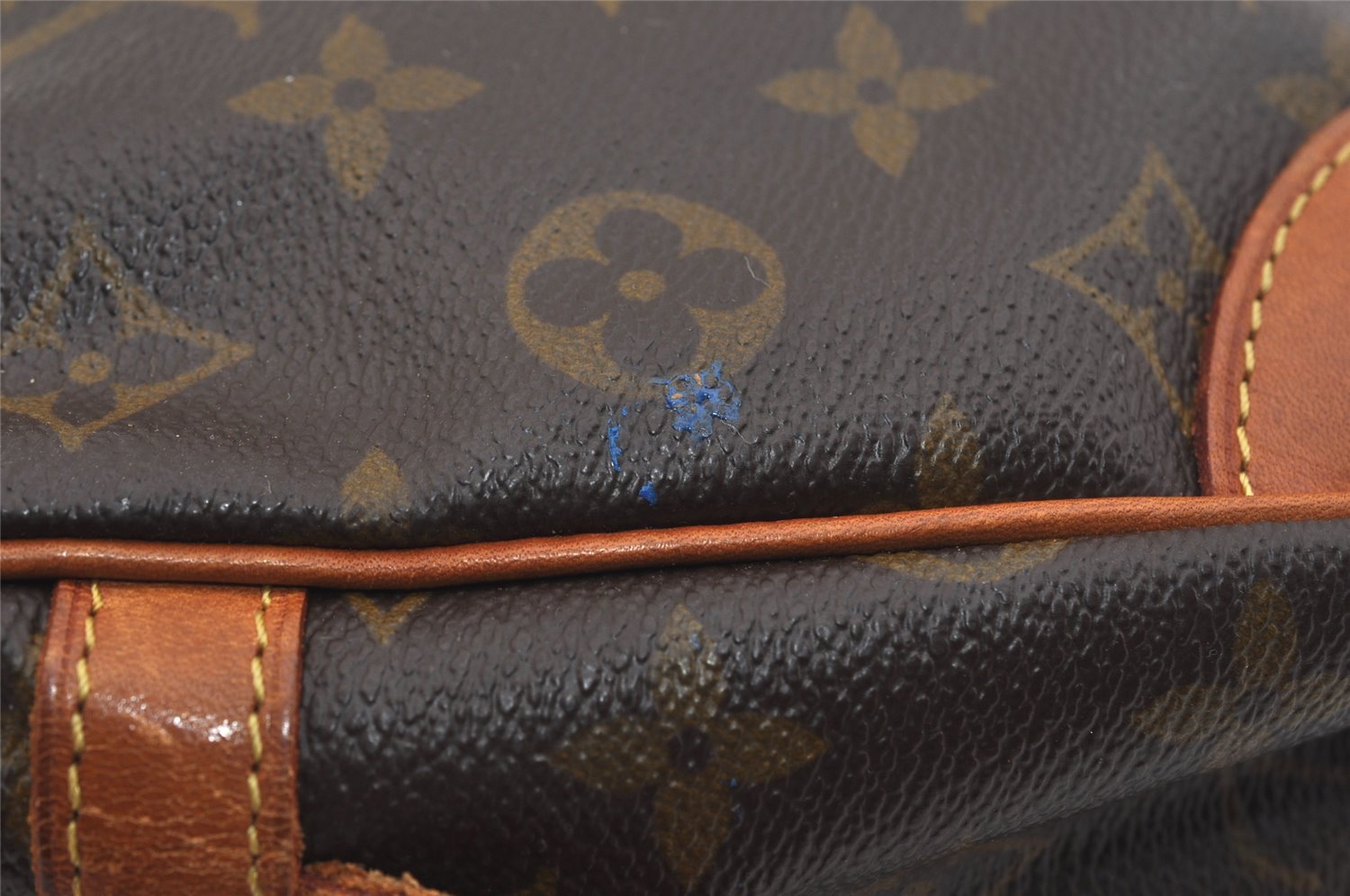 Authentic Louis Vuitton Monogram Compiegne 28 Clutch Hand Bag M51845 LV 2666J