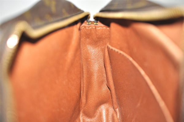 Authentic Louis Vuitton Monogram Compiegne 28 Clutch Hand Bag M51845 LV 2666J