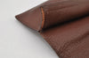 Authentic HERMES Bearn Soufflet Leather Long Wallet Purse Brown 2666K